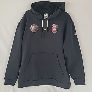 NEW Adidas Hoodie Men's Tiro 24 Soccer League Pullover Hoodie Black Sz XL